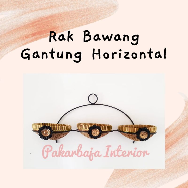 Rak Bumbu/ Rak bawang Gantung mini