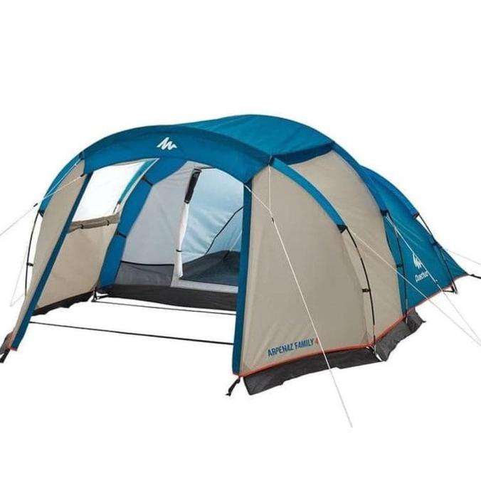 Quechua Arpenaz 4 Family - Tenda Kemah 4 Orang Ori Decathlon