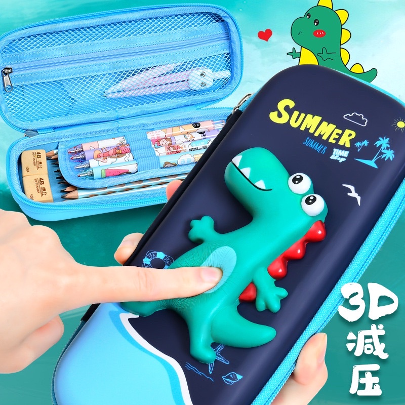

rtc Tempat Pensil Kotak Pensil 3D Squishy Hardcase Wateroof