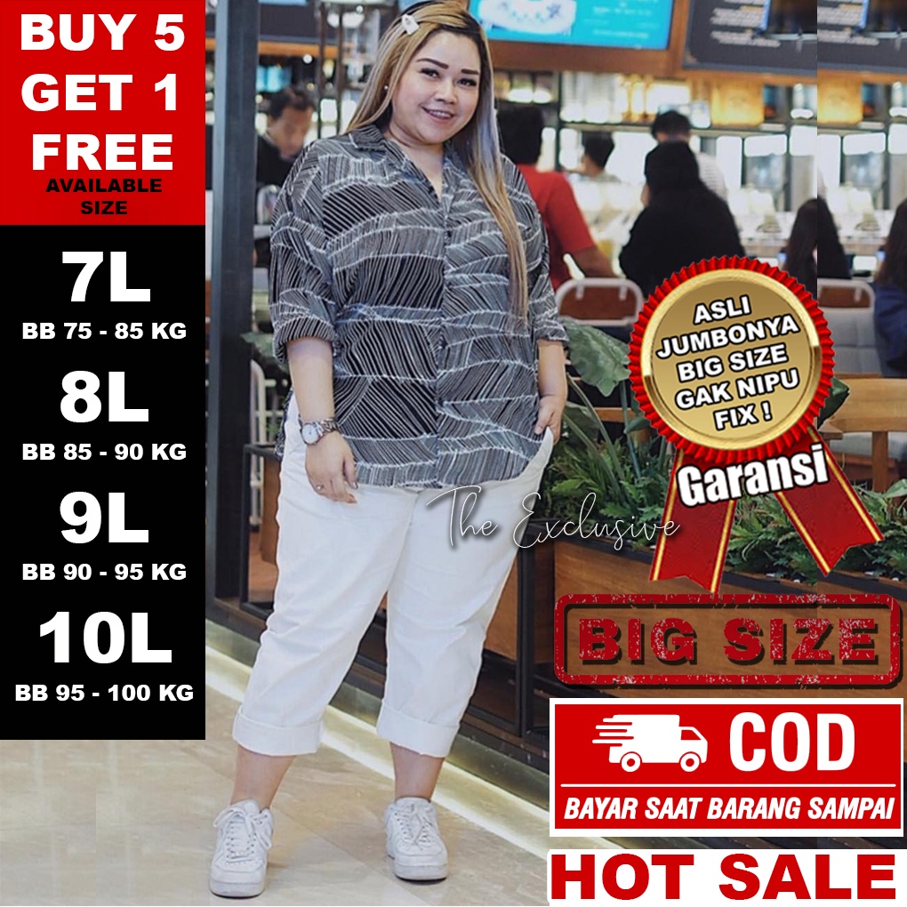 JUMBO BAGGY PANTS BB 75 KG - 110 KG CELANA PANJANG WANITA CELANA BAHAN WANITA CELANA KERJA WANITA