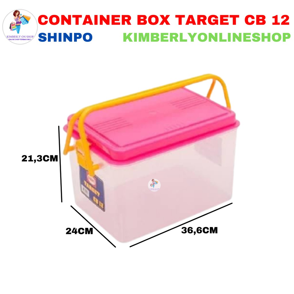 Container Box / Peyimpanan Serbaguna CB 12 SIP 122 Target Shinpo