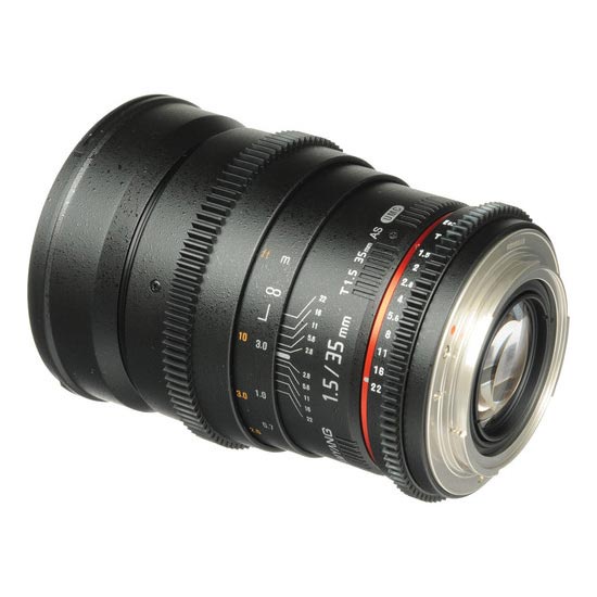 Samyang 35mm T1.5 VDSLR AS UMC II for Canon