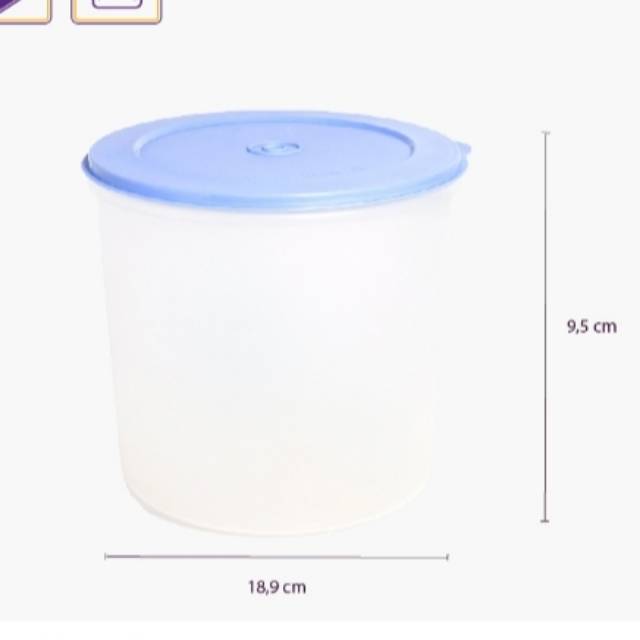 toples besar Big canister twin tulipware
