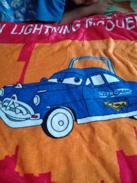 Selimut Anak Karakter Flanel Murah Nyaman Hangat Ringan Selimut Bulu 125x185