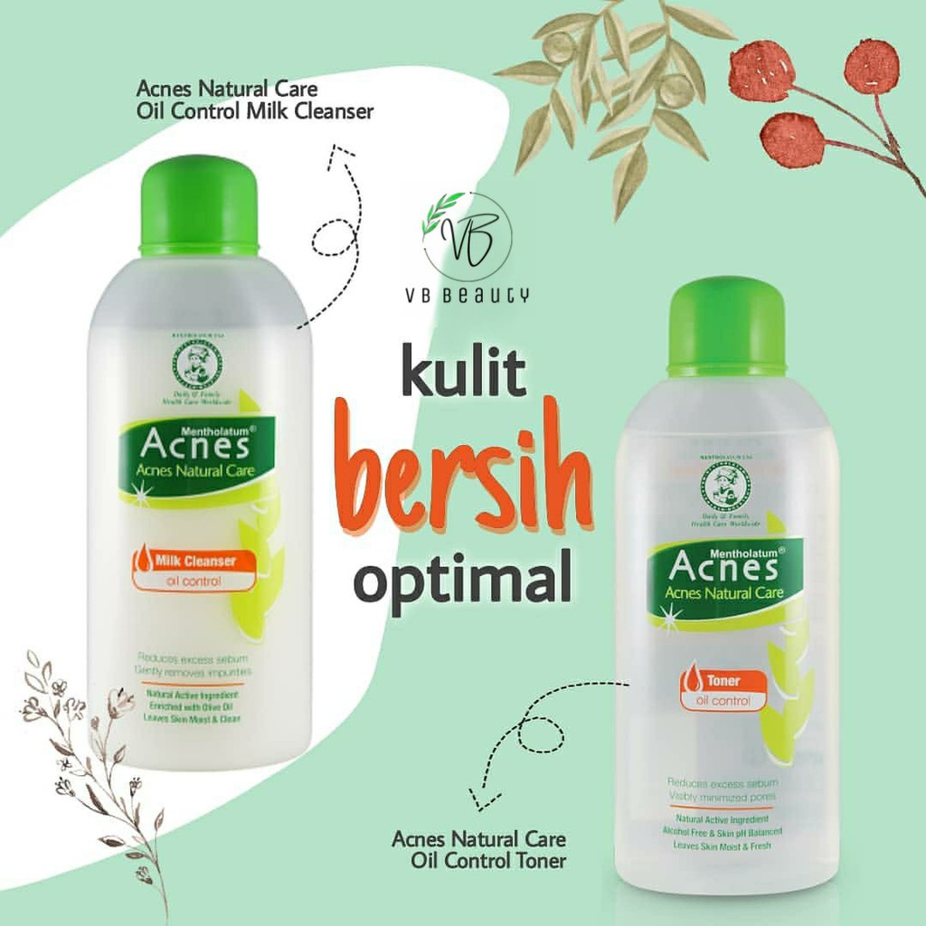 Acnes Oil Control Cleanser &amp; Toner - PAKET