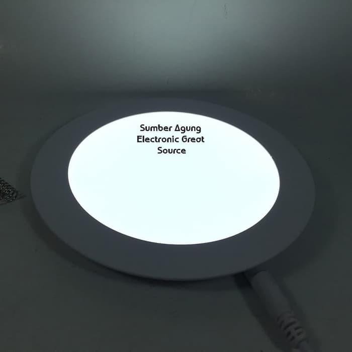 Downlight Panel Tipis IB Emico 12W Berkualitas Cahaya Putih Terang