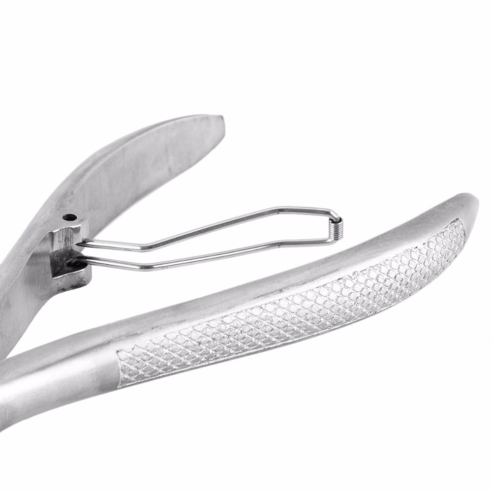 Bisa COD Alat Kecantikan Gunting Kuku Kaki Toe Nail Clipper Foot Care - Silver