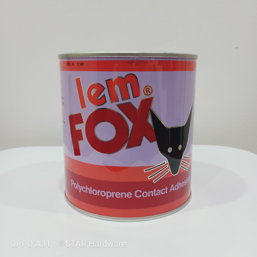 

FOX Lem Aibon Kuning Kaleng 600 Gram u/ Kayu Serbaguna Kemasan Merah