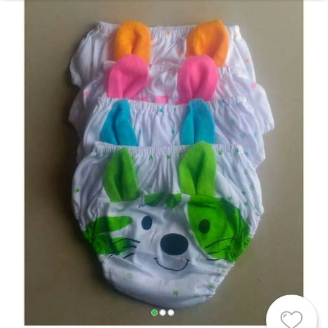 6 pcs CELANA DALAM ANAK PEREMPUAN GOLDEN NICK KUPING6 PCS/CELANA ANAK CEWEK LUCU/CANCUT ANAK CEWEK L