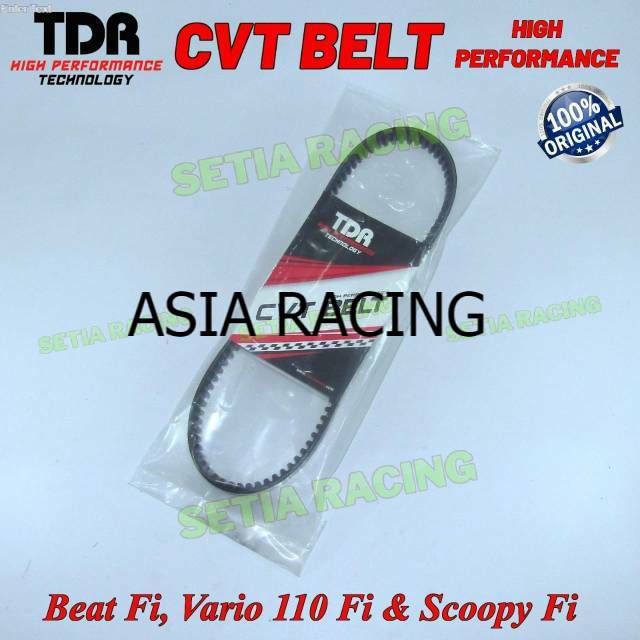 vanbelt panbel karet belt CVT TDR vario 110 fi led spacy fi