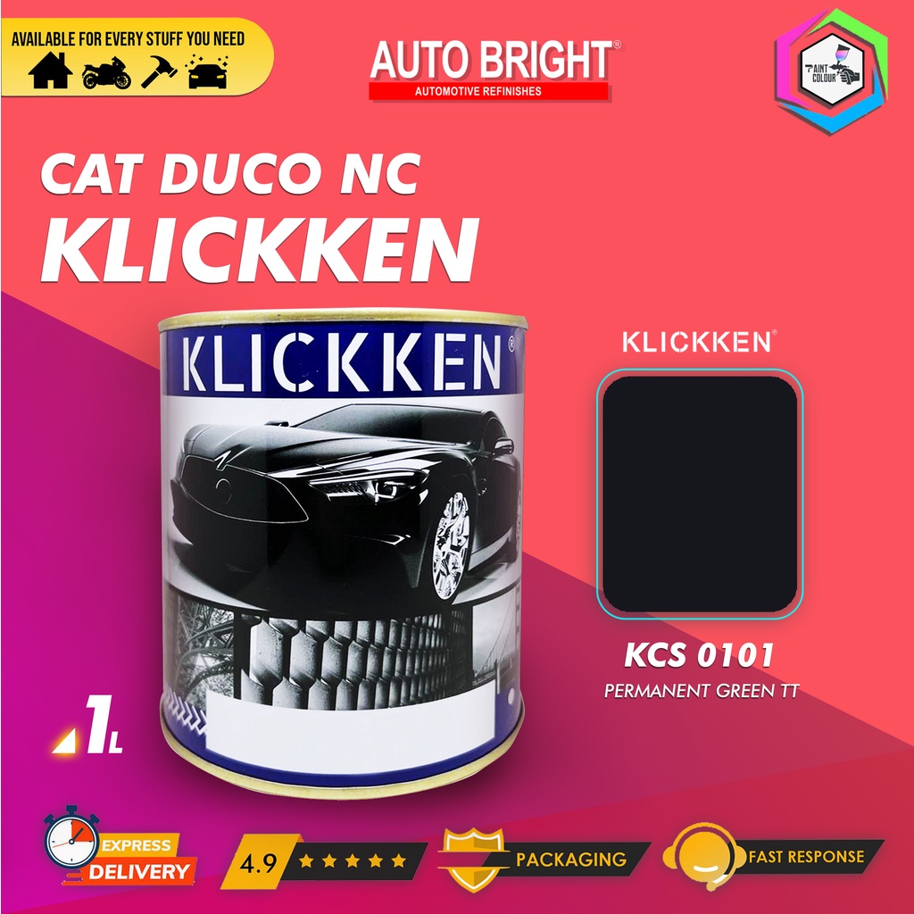 Cat Klickken Automotive Refinishes - Permanent Green KCS 0101