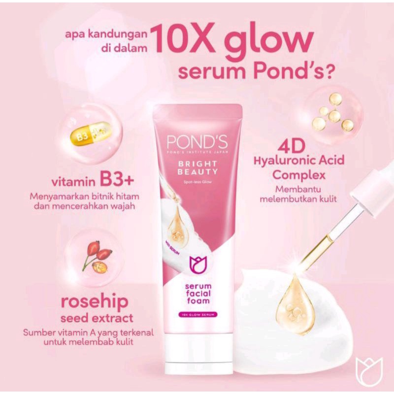 POND'S Serum Facial Foam 100gr