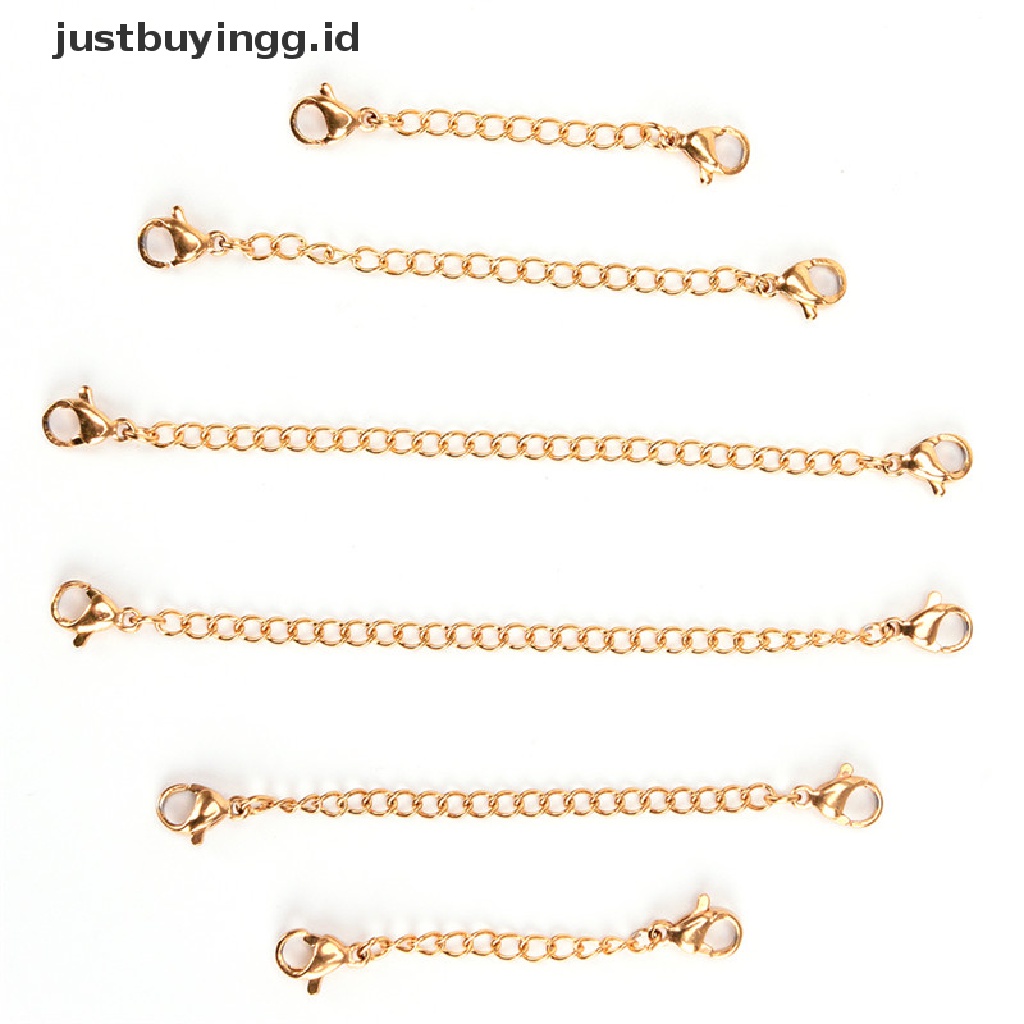 Rantai Extender Tail Links Untuk Membuat Perhiasan Kalung Gelang Dan Anting