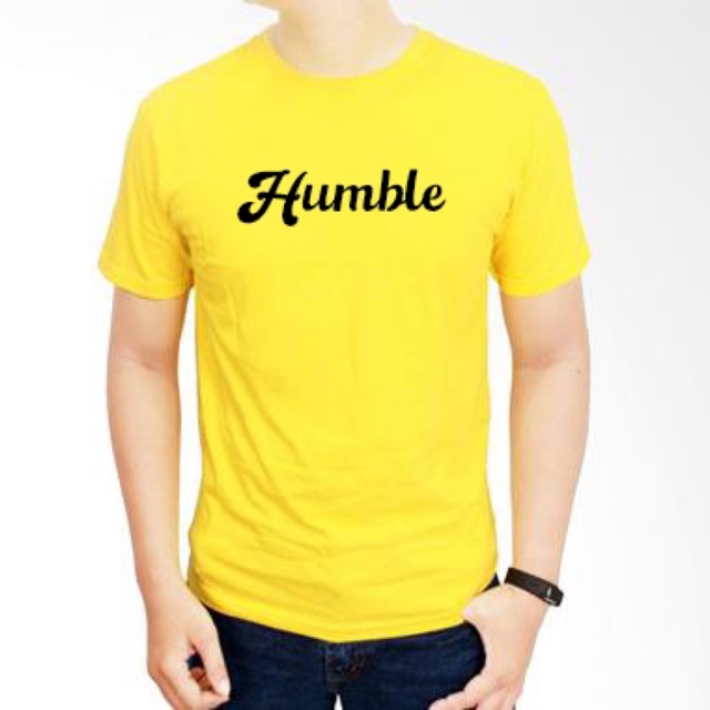 KAOS DISTRO PRIA KEREN HUMBLE SLIMFIT