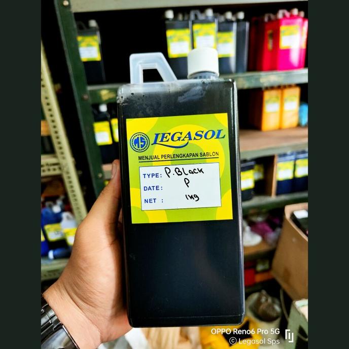 

Biang/Pigment Black P @1Kg ( Khusus Extender Sablon / Cat Air )