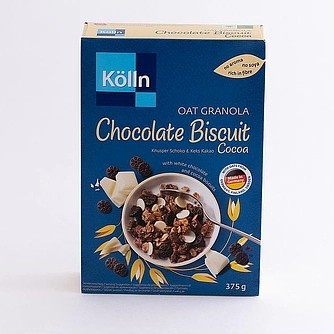 

Jual Kolln Oat Granola Chocolate Biscuit Cocoa 375Gr