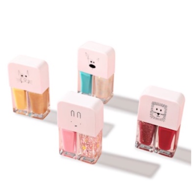 Kutek 2in1 Kutek Warna Gel Nail Polish Gliter