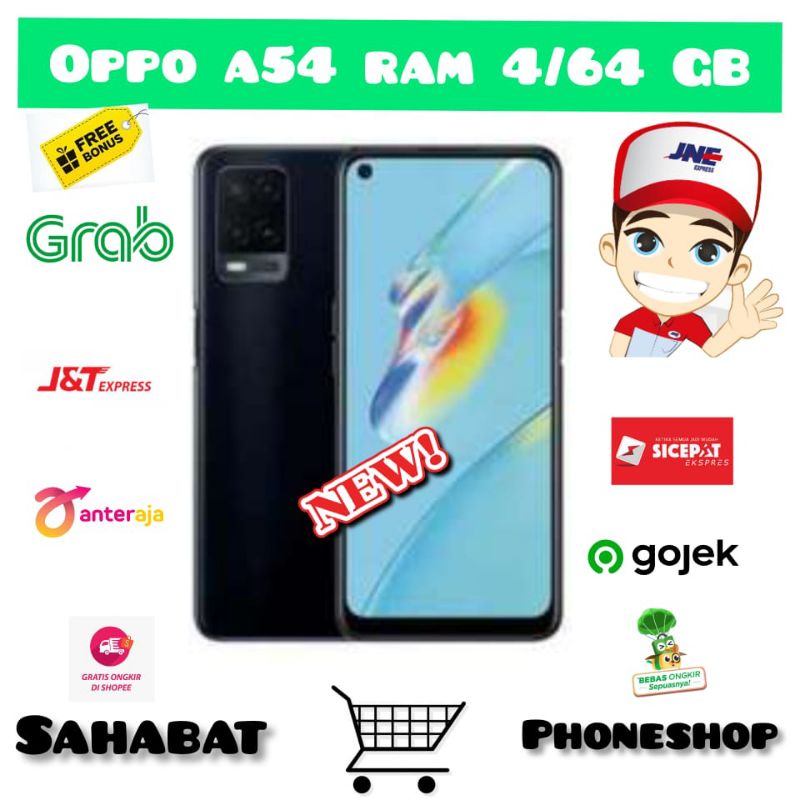 OPPO A54 RAM 4/64 GB GARANSI RESMI