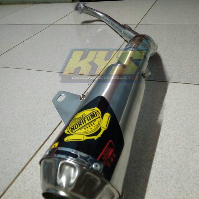 Knalpot racing gtx norifumi for jupiter vegaR