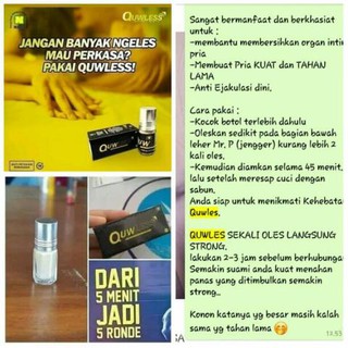 Jual OBAT KUAT PRIA TAHAN LAMA - QUWLESS - OBAT KUAT PRIA - OBAT KUAT