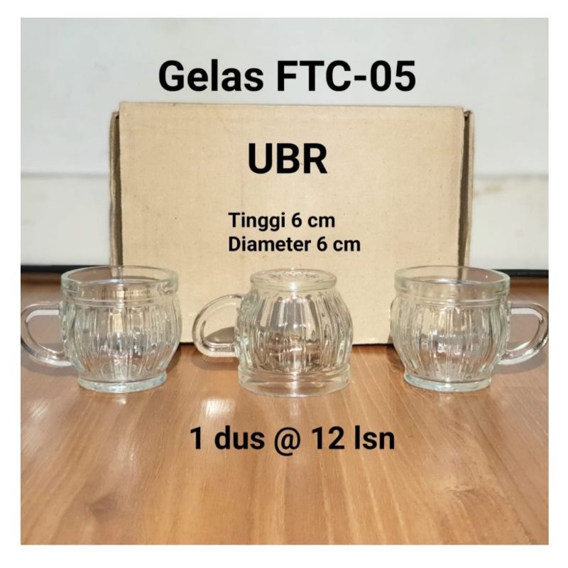 Gelas Gagang Mini/Gelas Kaca/Gelas Souvenir