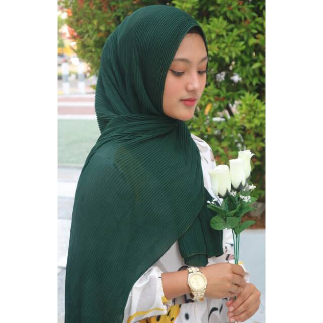 PASHMINA PLISKET FULL TANPA GARIS TENGAH LIDI MURAH PASMINA JILBAB HIJAB SHAWL PLEATED DUYUNG SABYAN