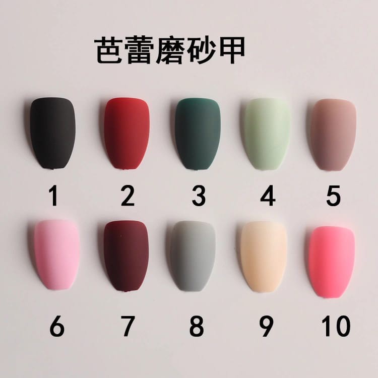 [Part 2] Kuku Palsu Matte Untuk Nail Art (Victoria)