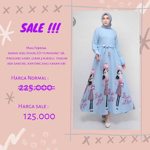 DISKON / PROMO / SALE / GAMIS DEWASA