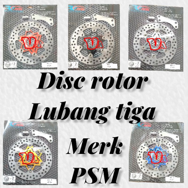 Piringan Cakram PSM Lubang 3 untuk Yamaha MIO J/ Yamaha MIO GT/ Yamaha MIO M3 piringan psm mio j  22