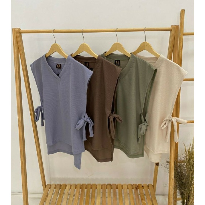 Vest Rompi Tali / Vest Knit andin outer knit