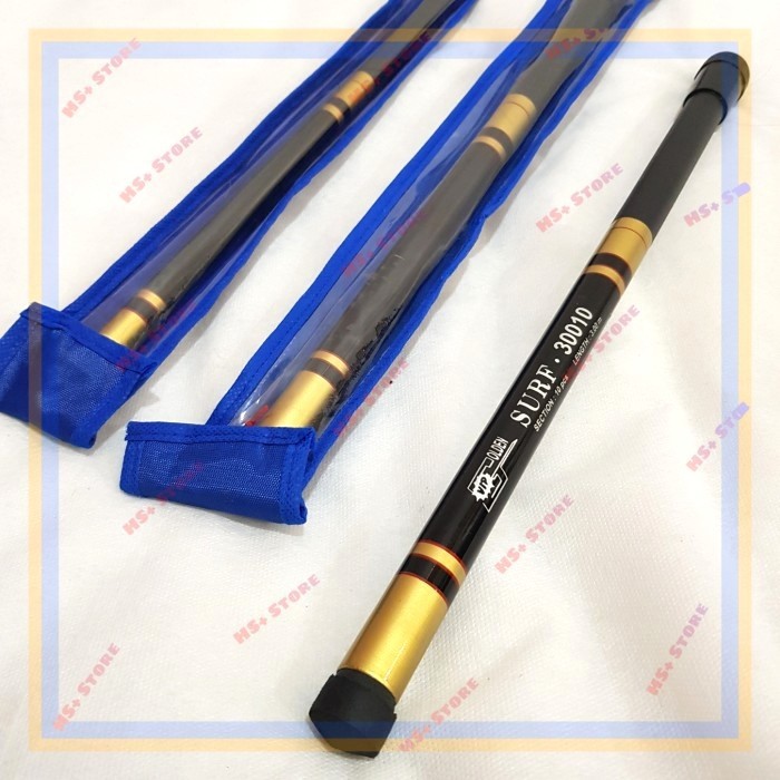 Joran tegek golden surf vip 3 meter, alat pancing