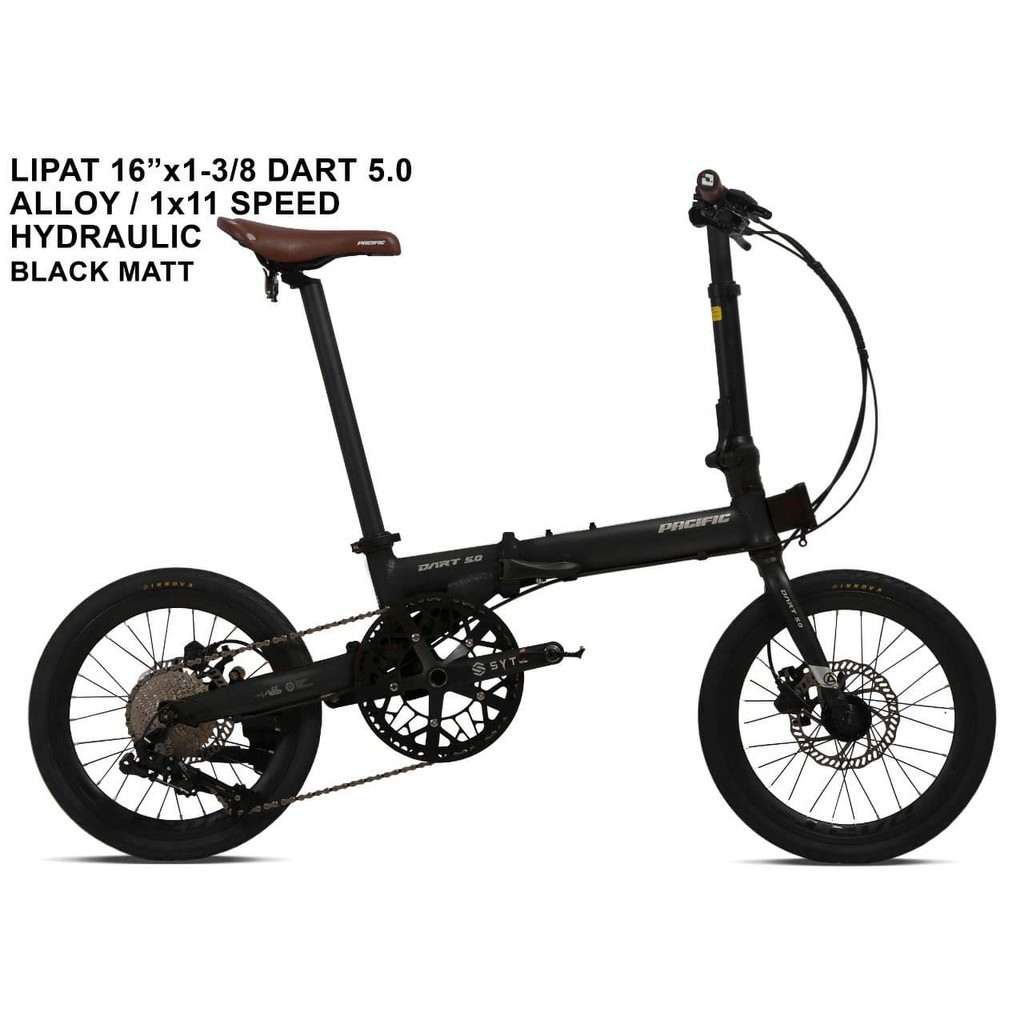 FOLDING BIKE/SEPEDA 16 LIPAT DART 5.0 PACIFIC