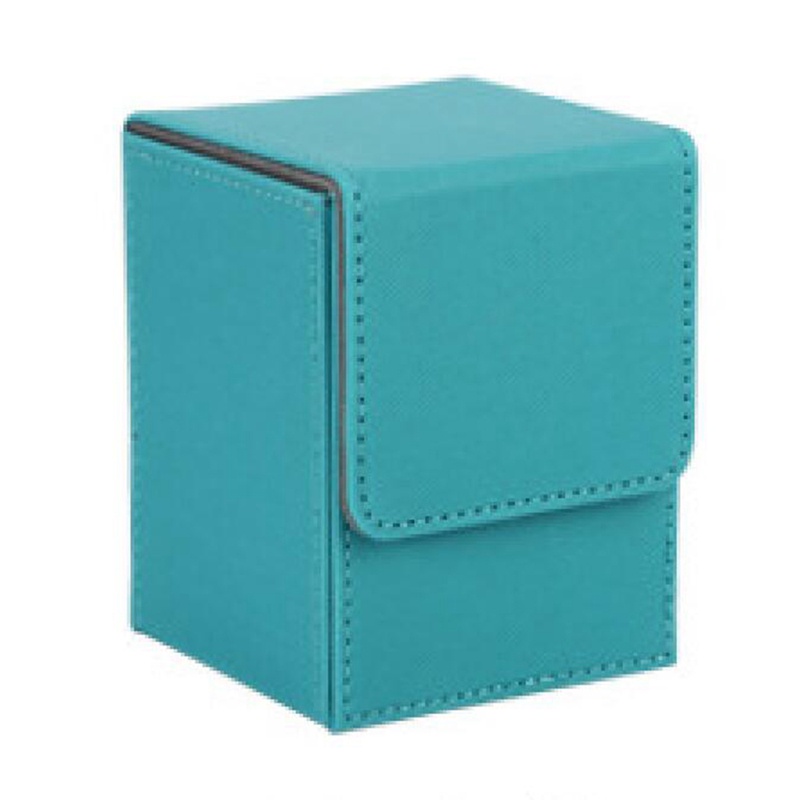 Card Case Deck Box Sleeved Cards Deck Game Box for Yugioh MTG Binders: 100+, Sky Blue