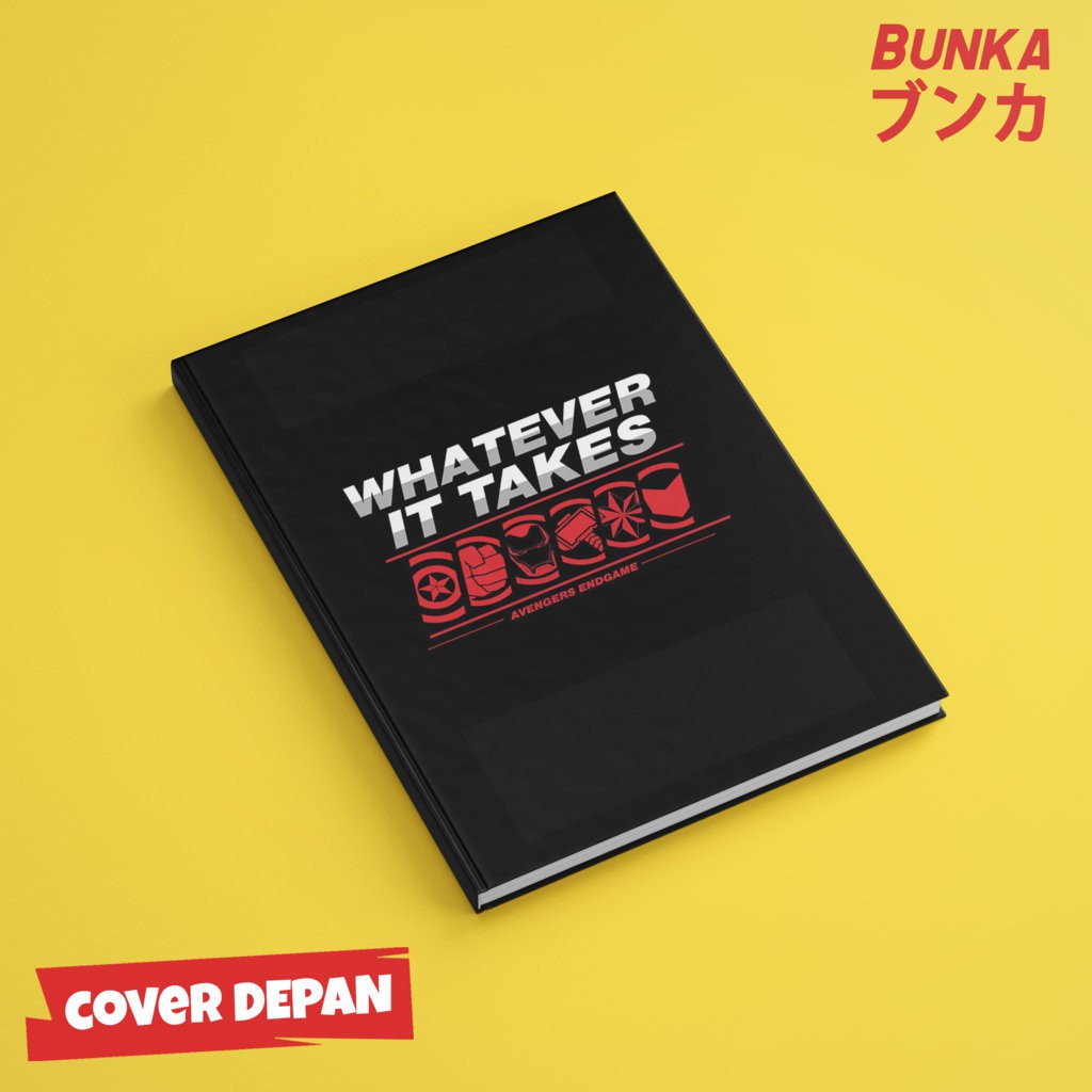 

Notebook Marvel Character Logo Hardcover A5 Buku Tulis Catatan Note Agenda Planner Jurnal