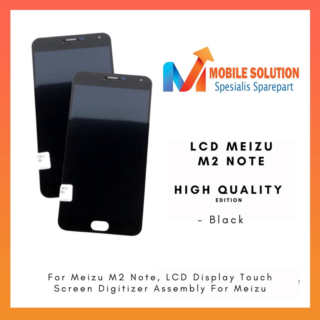 Grosir LCD Meizu M2 Note Original 100% Fullset Touchscreen Garansi + Packing / Bubbel