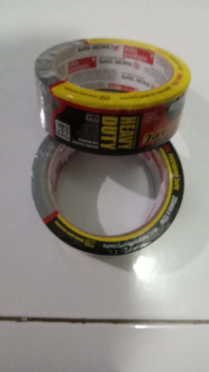 Plakban / Lakban Nachi Linen Kain 1 1/2 Inch 35mm Hitam / Roll