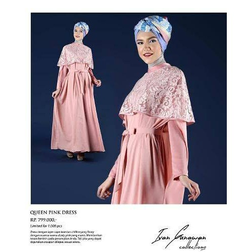 Queen pink Dress Ivan Gunawan for Zoya
