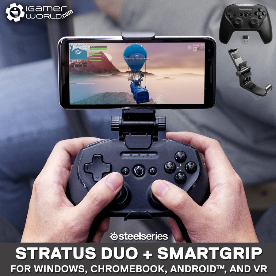 Steelseries Stratus Duo bundle SmartGrip Wireless Gaming Controller