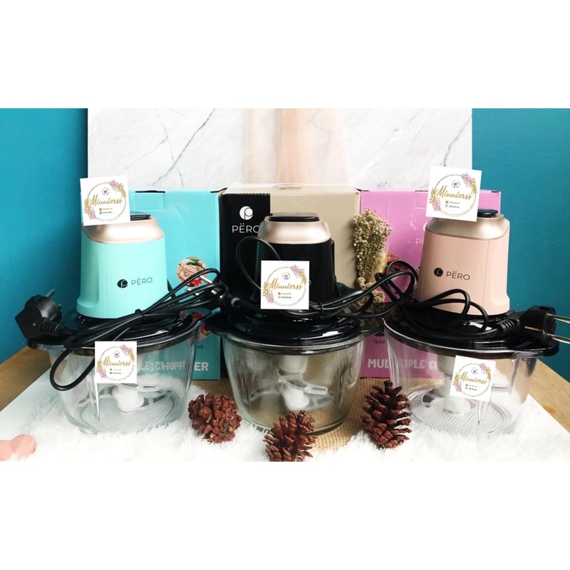 Pero Chopper / Chopper Pero / Pero Multiple Chopper Black Limited edition Free Bubblewrap & Dus