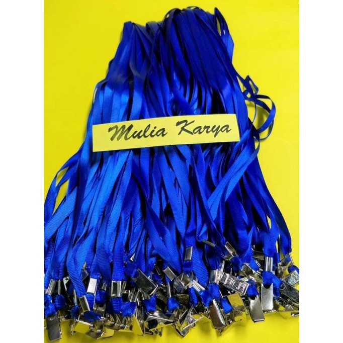 

READY COD Tali Lanyard / Tali Name tag Taiwan dengan Penjepit Besi PROMOKode 2635
