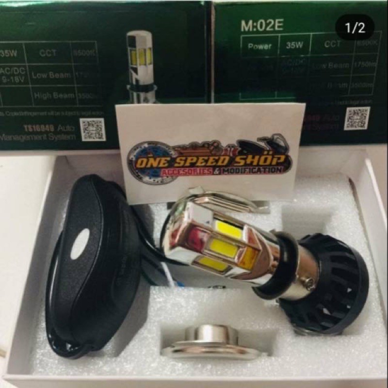 Lampu led 6sisi HID RTD M02E 35wt vixion fu ninja gl tiger supra beat mio xeon fino dll RTD RAYTON-6sisi RAYTON WHITE