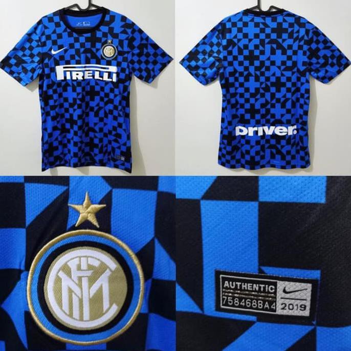 CN.J5412 Jersey Bola iNTER MiLAN TRAiNiNG PREMATCH 1920 Grade Ori Futsal Baju