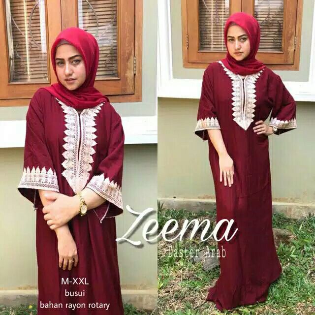 DASTER ARAB ZEEMA | RAYON SUPER GRADE A | RESLETING DEPAN BUSUI | RENDA MILO