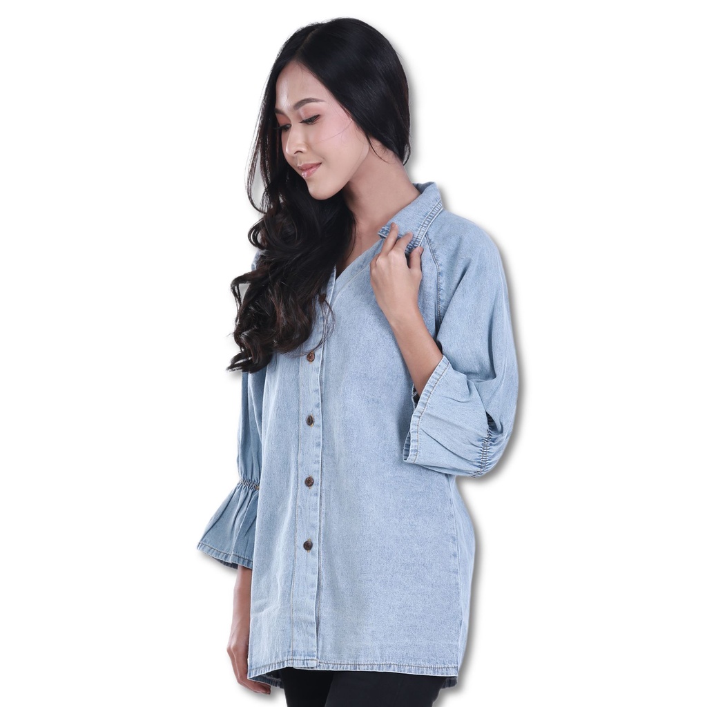 baju atasan wanita, baju blouse wanita, pakaian perempuan FDH0329