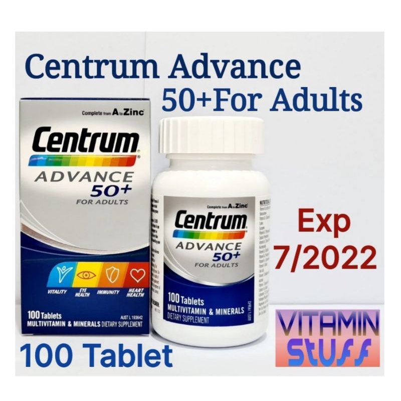 Centrum Advance 50+ For Adults 100 Tablet