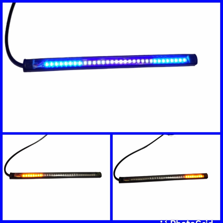 Lampu led fleksibel stoplamp sein sign sen motor mobil box DRL stop High Quality biru