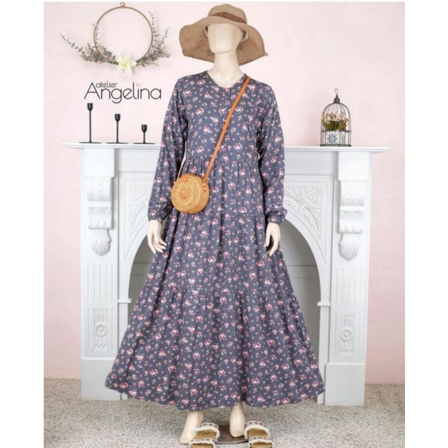 Ready Siap Kirim Primrose Grey size S by Atelier Angelina