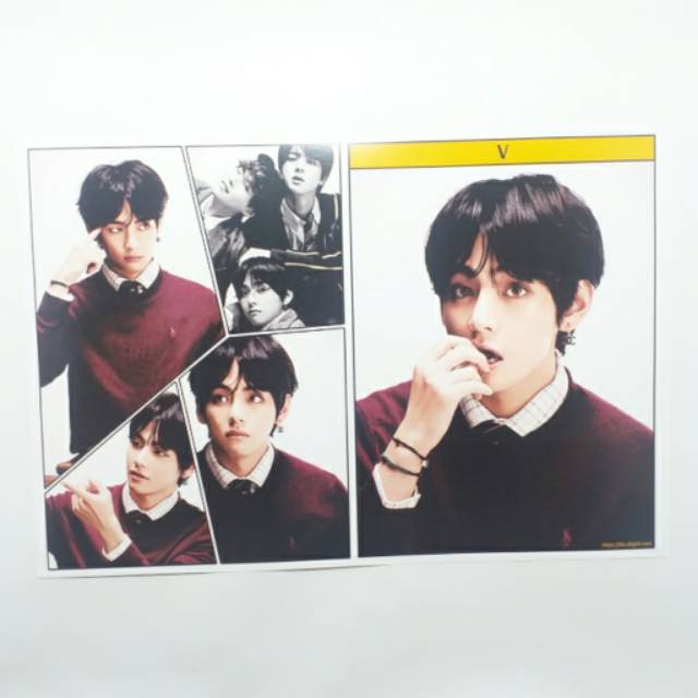 Poster Korea BTS Ukuran A3