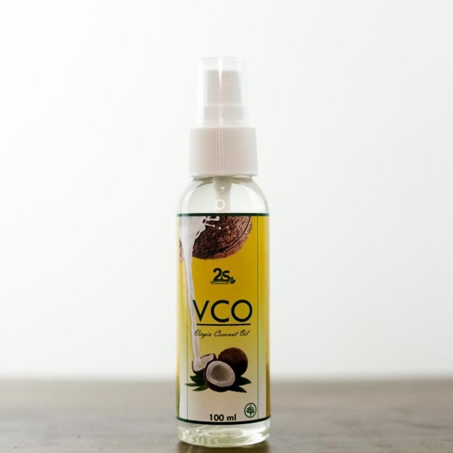 Skin Care Face Oil VCO Minyak Kelapa Murni Anti Penuaan 100ml Spray