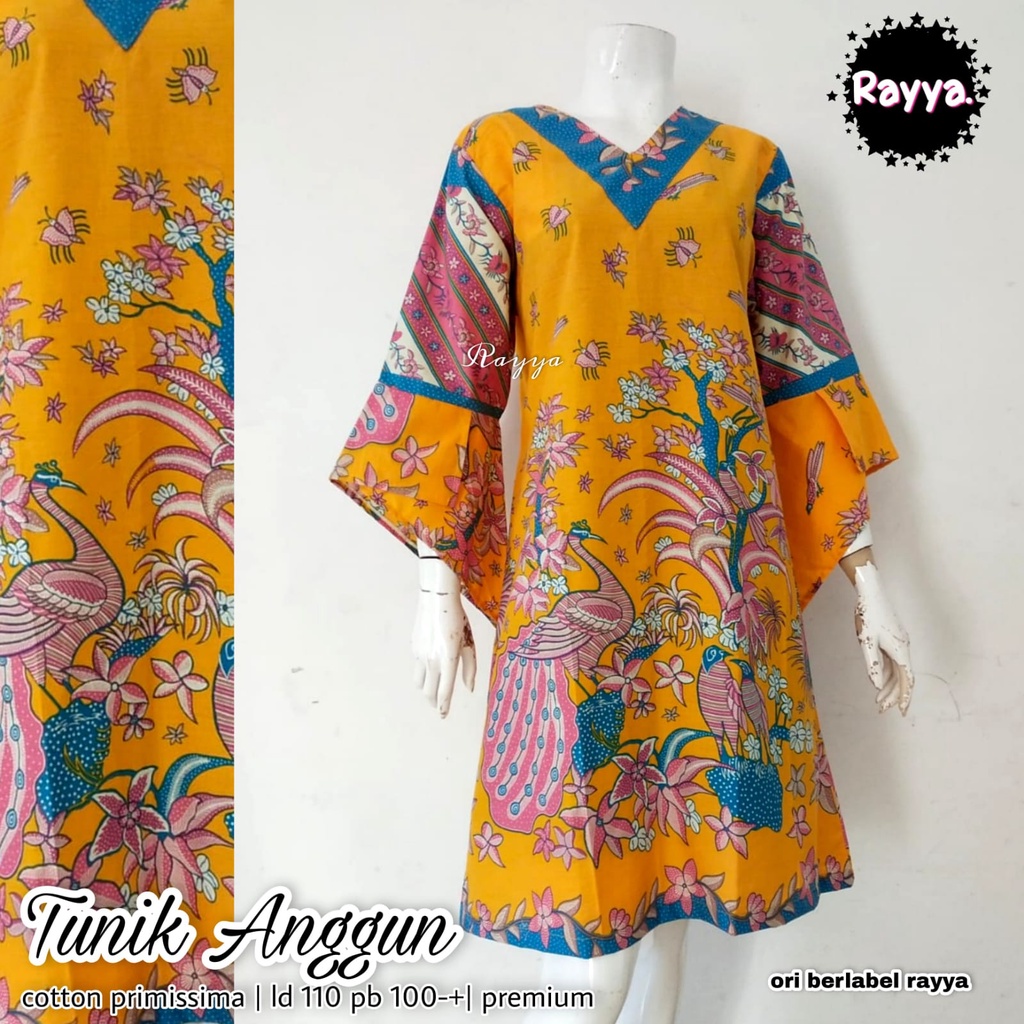 Dress Batik Katun Murah Model Baru // Dress Batik Motif Baru // Tunik Batik Modern Terbaru
